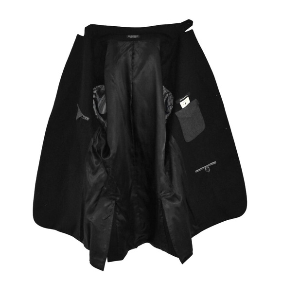 C0 Auth JOHN VARVATOS Black Wool Cashmere Silk Single Button Blazer Size 44 Long - Picture 4 of 10